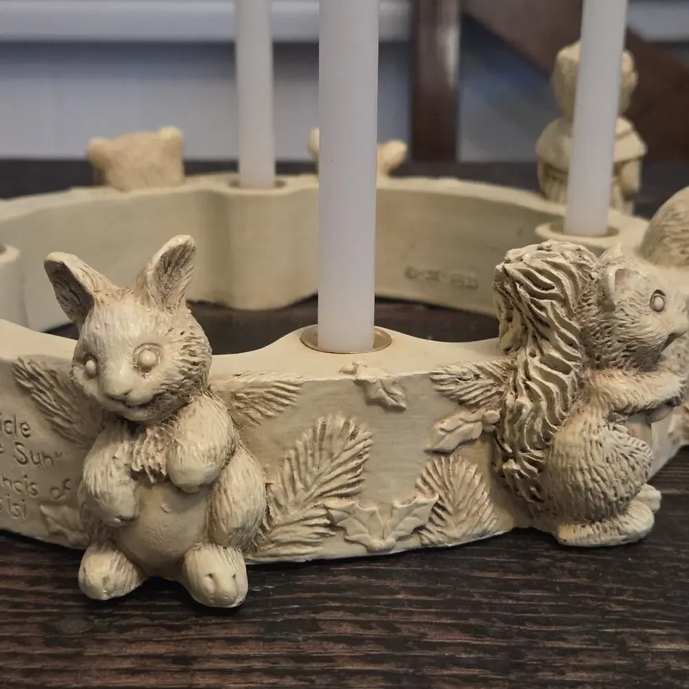 Abbey Press Candle Wreath St Francis Of Assisi Animals Praised be my Lord God